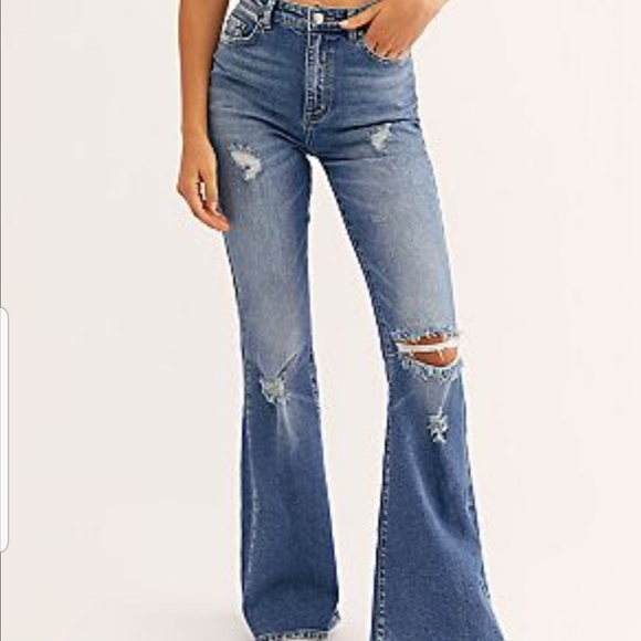 lee vintage modern high rise flare